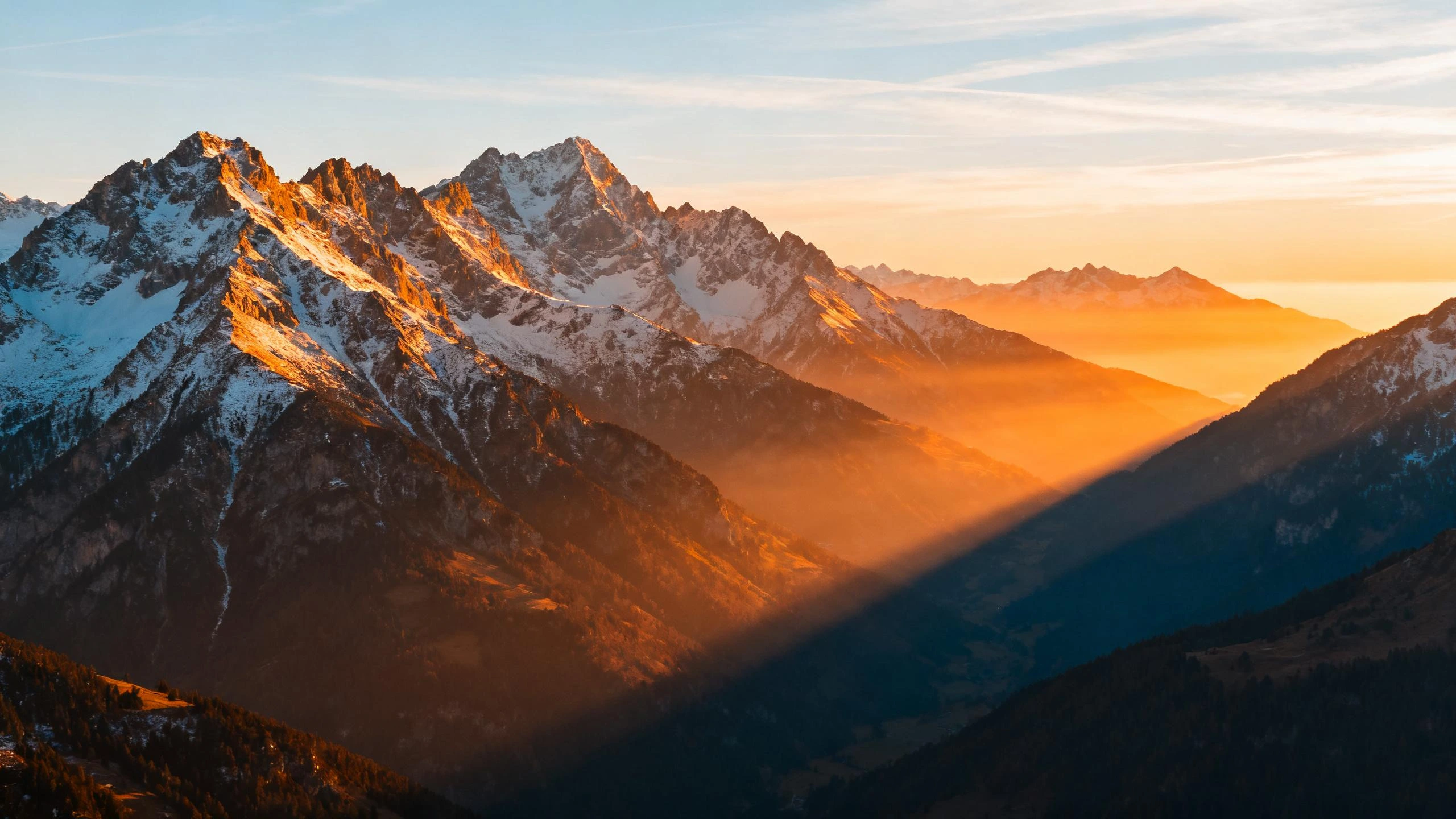 منظر طبيعي في الساعة الذهبية - AI generated landscape by Gemini Pro